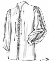 sleeved doublet historical roleplaying costume