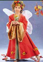 child fairy roleplaying fantasy costume