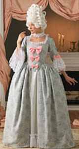 marie antoinette georgian misses historical roleplaying costume