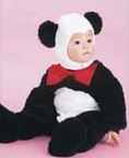 baby panda childrens roleplaying fantasy costume