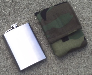 Stainless steel Low Profile Canteen