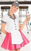 carhop adult historical roleplaying costume