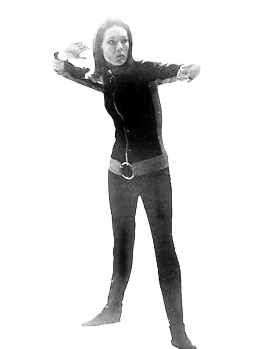 emma peel avengers roelplaying fantasy halloween costume