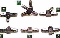 plastic tubing fittings for maple sugaring