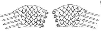 bracers gauntlet medieval accessories roleplaying cosplay costume