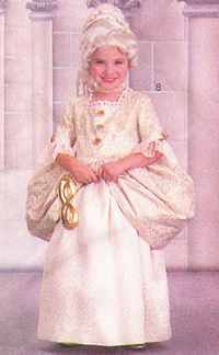 girl louis xvi dress