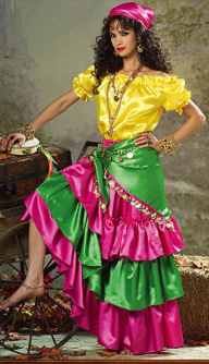 miss gypsy costume roleplaying fantasy costume
