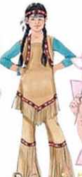 hippy girl childrens halloween historical roleplaying costume
