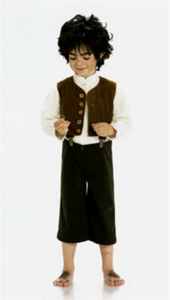 hobbit kid child children roleplaying fantasy costume