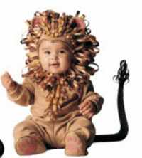 infant toddler lion roleplaying fantasy costume