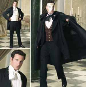historical phantom roleplay costume