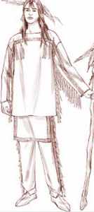 mens american indian roleplaying costume
