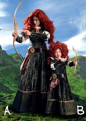 merida brave roleplaying costume