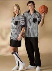 referee couple his hers roleplaying costume clothing