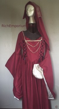 Renaissance gown Historical clothing dress Anne Boleyn costume