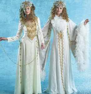 snow queen roleplaying fantasy halloween costume