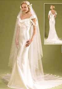 miss 1930 wedding dress historical roleplaying costume