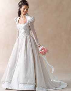 miss wedding gown historical roleplaying costume