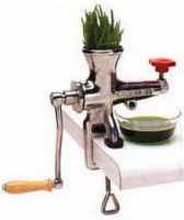 wheat grass juicer