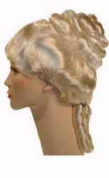 wig colonial lady roleplaying fantasy costume accessory